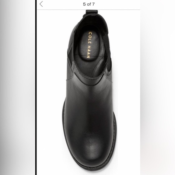 Cole Haan Camea Waterproof Leather Combat Boot - Picture 4 of 9